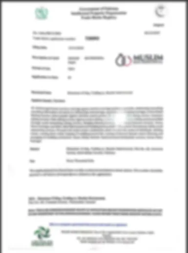 Verified Tax Registration Certificate for Muslim Matrimonial